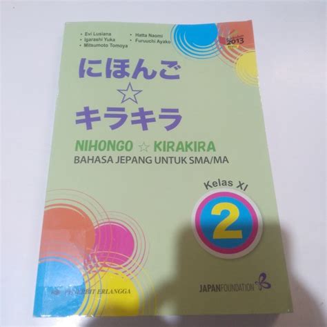 Jual Buku Nihongo Kirakira Bahasa Jepang Untuk Sma Ma Kelas