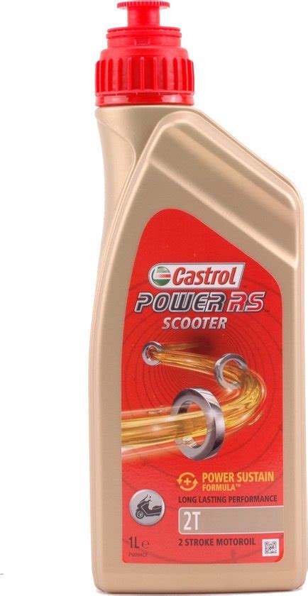 Castrol Motorolie Power RS Scooter 2T 1 Liter Bol