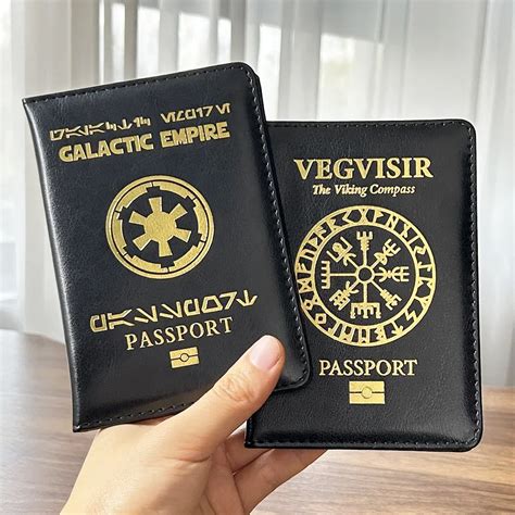 Fashion Men Women Passport Cover Holder Pu Leather Covers Travel Passports Protector Case