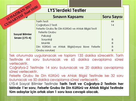 HER SINAVDA BAŞARININ İLK ADIMI SINAVI TANIMAKTIR ppt indir