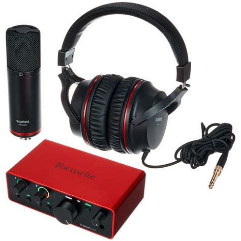 Focusrite Scarlett Solo Studio 4th Gen. – Thomann UK