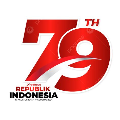 Logo Resmi Hut Ri Pada Tahun Vektor Logo Hut Ri Kemerdekaan