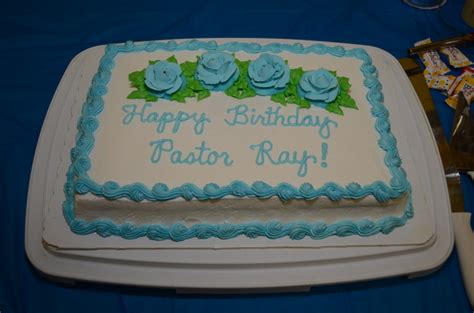 Happy Birthday Pastor Ray - CakeCentral.com