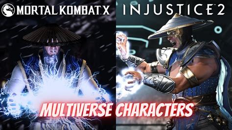 Mortal Kombat X Vs Injustice Multiverse Heroes Comparison K