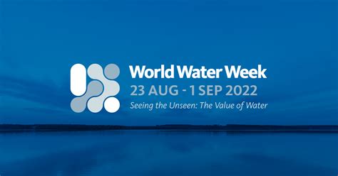 Everything You Need To Know About World Water Week 2022