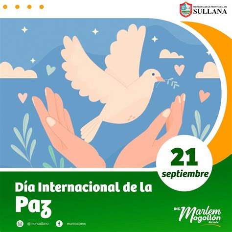 21 De Septiembre Día Internacional De La Paz Campañas