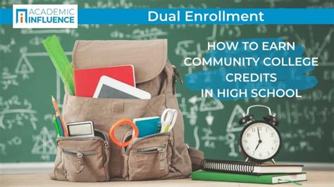 Dual Enrollment: How To Earn Community College Credits In High School ... 
