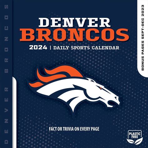 Broncos Calendar Big W Piper Brittany