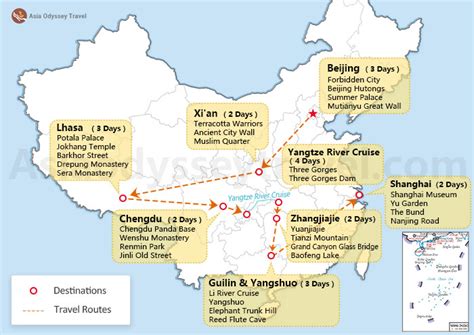 perfect  weeks china itinerary   timer