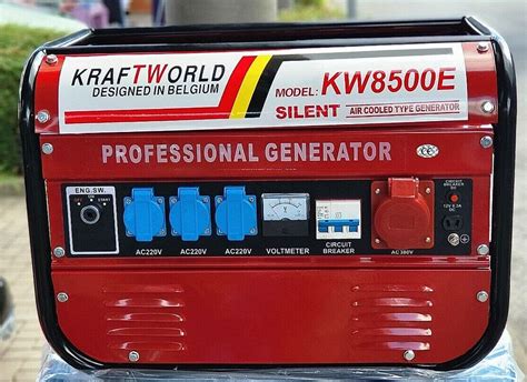 Generator Benzin 4 Takt von Kraft World mit Elektostarter in Nordrhein ...