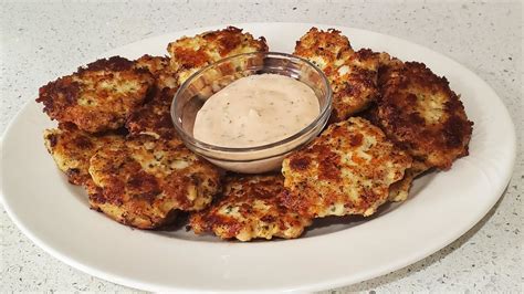 Crispy Chicken Cheese Fritters Quick Chicken Fritters With Special Dip Youtube