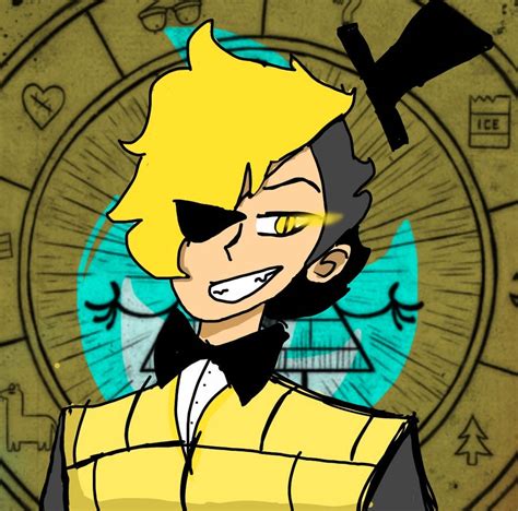 Bill cipher fanart by Moonstar42 on DeviantArt