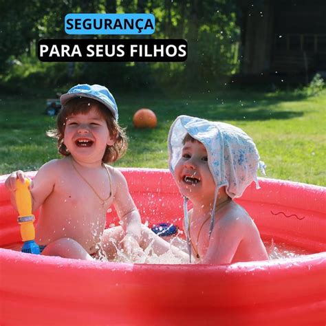 Piscina Infantil Infl Vel Litros An Is Grande Banheira Ver O