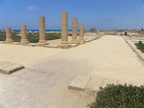 Palace Of Herod At Caesarea Outer Portico B Eastern En Flickr