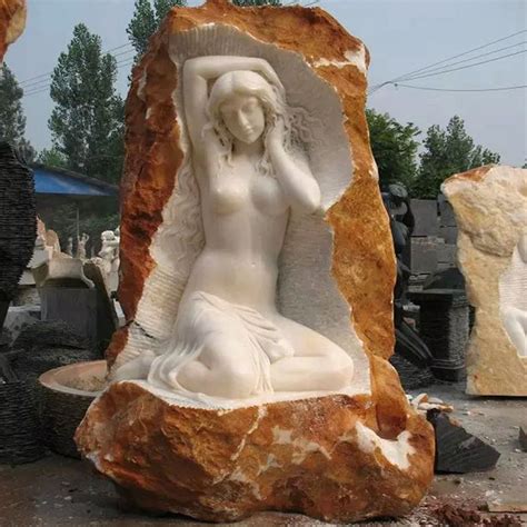 Figure Life Size Marble Sexy Nude Woman Female Sculpture Shandong Sanlei Trading Co Ltd