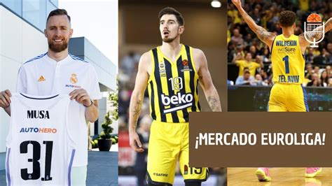 11 Fichajes Clave En Este Mercado De Euroliga Mercado Europeo 2022