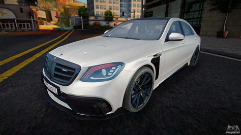 Mercedes Benz S W Amg Gold Para Gta San Andreas