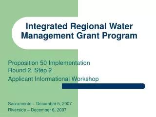 Ppt Integrated Water Management Powerpoint Presentation Free