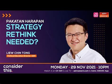 Consider This Pakatan Harapan Strategy Rethink Needed Youtube