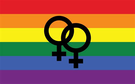 Rainbow Lesbian Pride Flag Sexual Identity Pride Flag 25756116 Vector