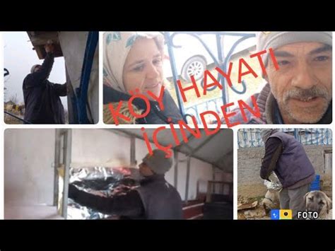 KÖY HAYATINDAN GÜNLÜK VLOG YouTube