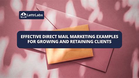 Unlock Success With Direct Mail Marketing Examples Find New Clients