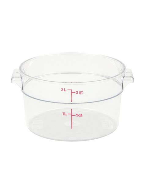 Buy Cambro Camwear Clear Round Food Storage Containers In The Ksa