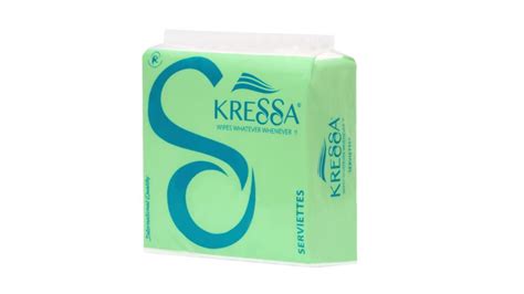 Kressa Tissue Paper Napkin 30X30 CM 2 Ply Pack Of 4 200 Pulls Kulture