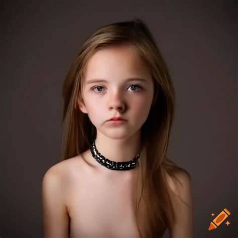 Girl Age 13 Wearing Thin Choker On Craiyon