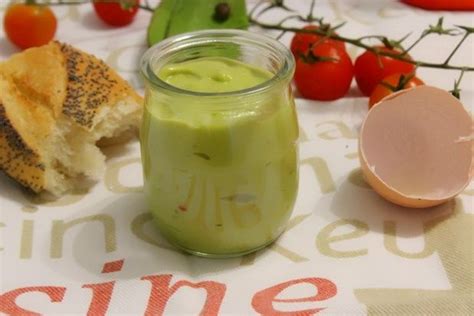 Mayonnaise L Avocat Gingembre Et Piment Alice P Gie Food