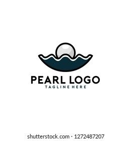 Pearl Logo Design Template Stock Vector (Royalty Free) 1272487207 ...