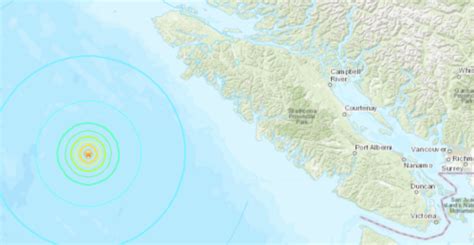 Magnitude 5.8 earthquake detected off Vancouver Island | News