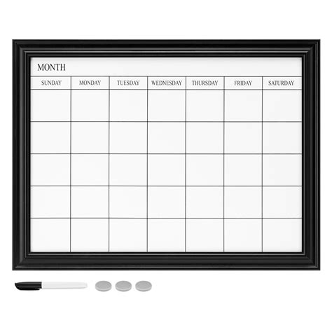 Navaris Magnetisch Whiteboard Met Weekplanner Magneetbord Inclusief