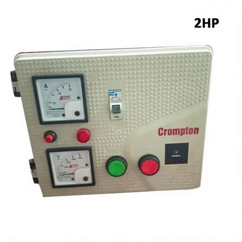 Single Phase 415 V Crompton 2 HP Submersible Pump Control Panel At Rs