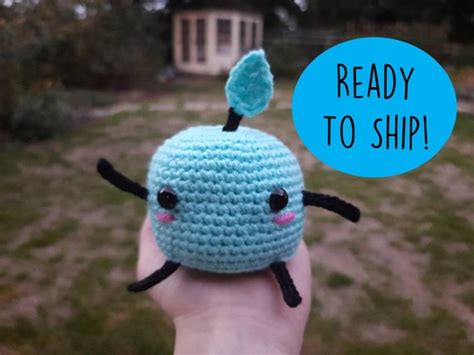 Light Blue Junimo Plushie Junimo Stardew Valley Amigurumi - Etsy