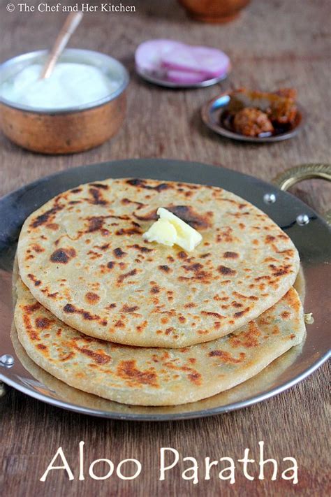 The Chef And Her Kitchen Aloo Paratha Punjabi Aloo Paratha Recipe