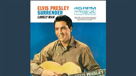 Elvis Presley Lonely Man Audio YouTube