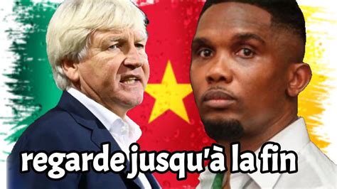 Ce Que Pensent Les Camerounais De Laltercation Entre Marc Brys Et