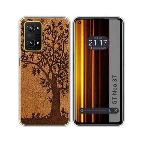 Funda Silicona Realme Gt Neo T G Dise O Cuero Dibujos Con Ofertas