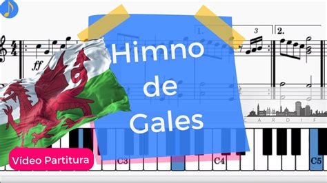 Himno De Gales Hen Wlad Fy Nhadau Partitura Con Letra Y