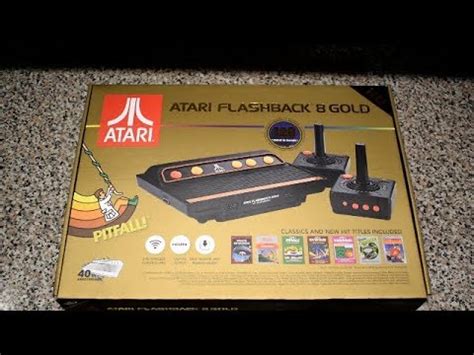 Atari Flashback 8 Gold Edition Unboxing YouTube