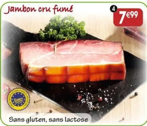 Promo Jambon Cru Fum De La For T Noire Igp Chez Maximo