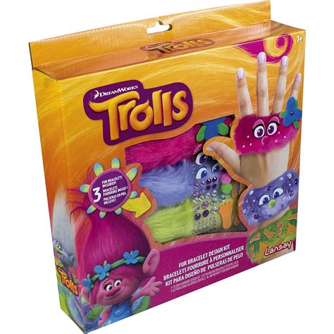 Set Decorare Bratari Lansay Trolls Kit Bratari Accesorii