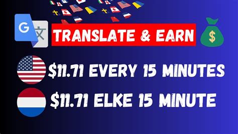 Earn 10 00 1 71 EVERY 15 Minutes From GOOGLE TRANSLATE Make