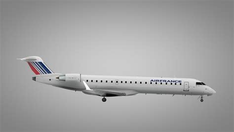 bombardier crj  turbosquid