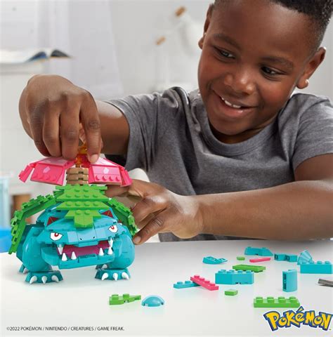 MEGA BLOKS POKÉMON COFFRET ÉVOLUTION BULBIZARRE CONSTRUCTION Mega