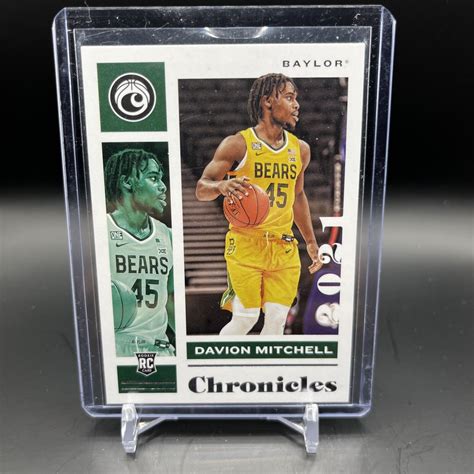 Davion Mitchell Panini Chronicles Draft Picks Rc Sacramento