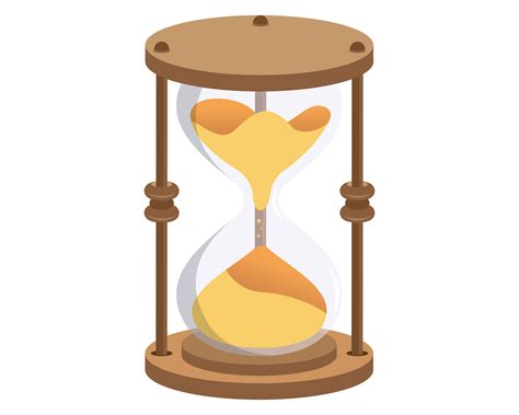 Sand HourGlass Time 26724021 Vector Art at Vecteezy