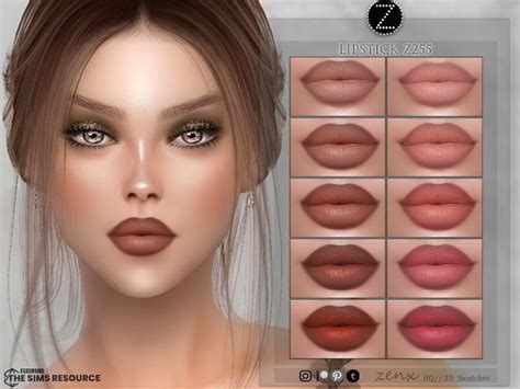 Lip Liner N1 By Northernsiberiawinds For The Sims 4 Artofit