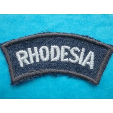 Rhodesian Air Force Shoulder Title - Gradia Military Insignia